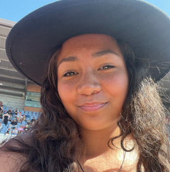 Mariah Wakefield-Otene smiling